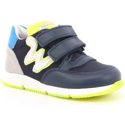 BALDUCCI - sneakers bambino mod. CSPO5052 col. BLU/GIALLO FLUO