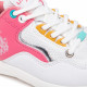 U.S. POLO ASSN - sneakers bambina mod.CARLY col. WHITE PINK