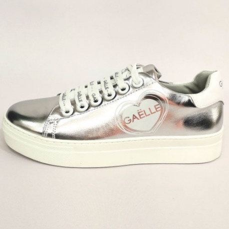 GAELLE PARIS - sneakers donna mod.G_1301 col.SILVER