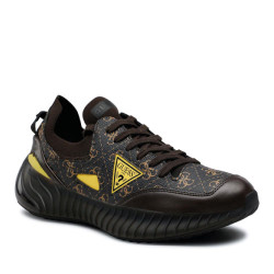 GUESS - sneakers uomo mod. POTENZA col. BROWN OCRA