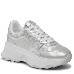 GUESS- sneakers donna mod. Calebb8 col. SILVE