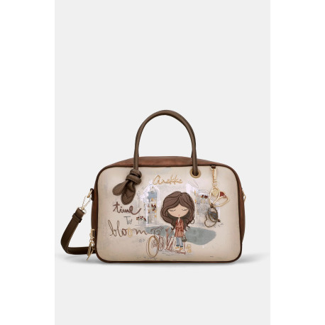 ANEKKE - Borsa quadrata con manico corto Tulip