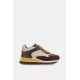 ANEKKE - Sneaker bordeaux stampate