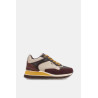 ANEKKE - Sneaker bordeaux stampate