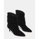 STEVE MADDEN - Flux Stivale Nero Suede