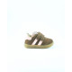 Balducci sneakers bambina camoscio marrone e rosa