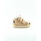 Balducci sneakers bambina pelle beije con particolari in cavallino