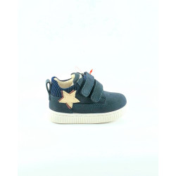 Balducci bambino blu camoscio con strappo