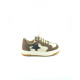 Balducci bambino pelle beijie marrone con stellina blu